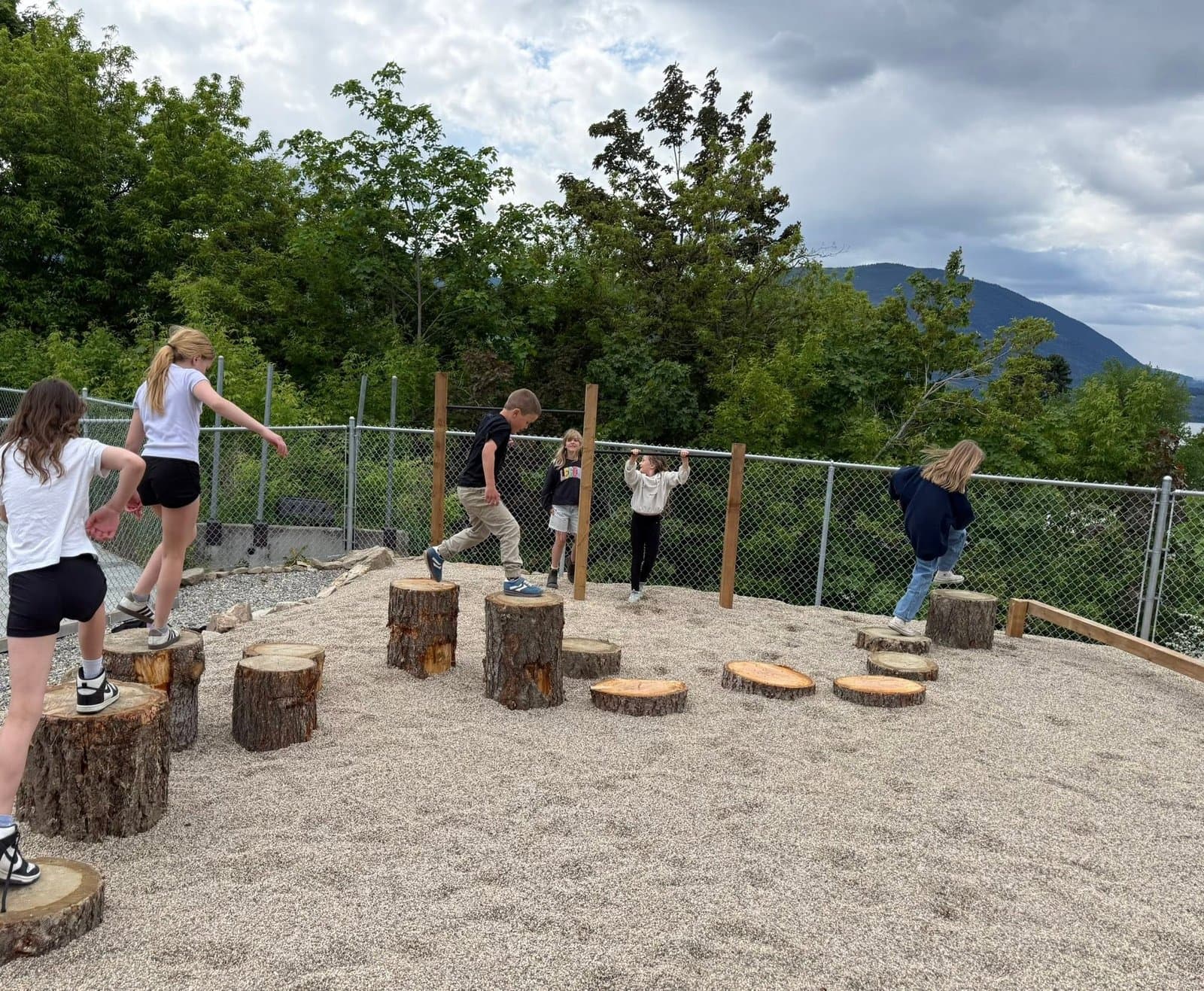 Balancing at Shuswap Kids Club