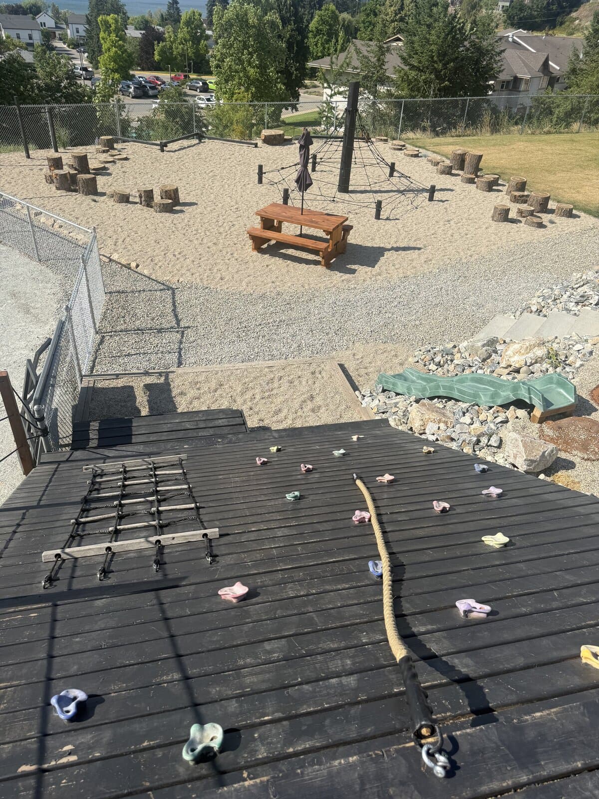 Climbing at Shuswap Kids Club