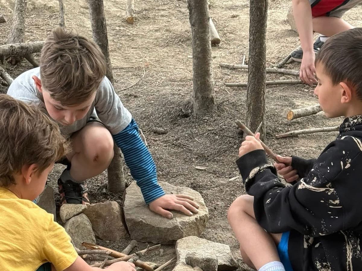 Forest Classroom at Shuswap Kids Club